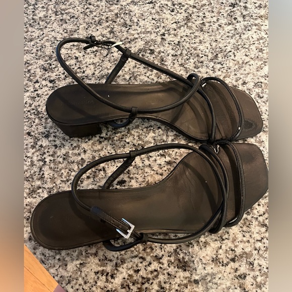 Reformation Black Sandals - Picture 3 of 9